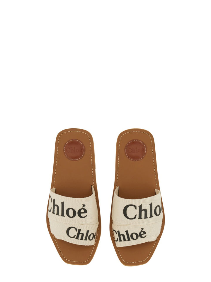 CHLOÉ Sandals - White | Wanan Luxury
