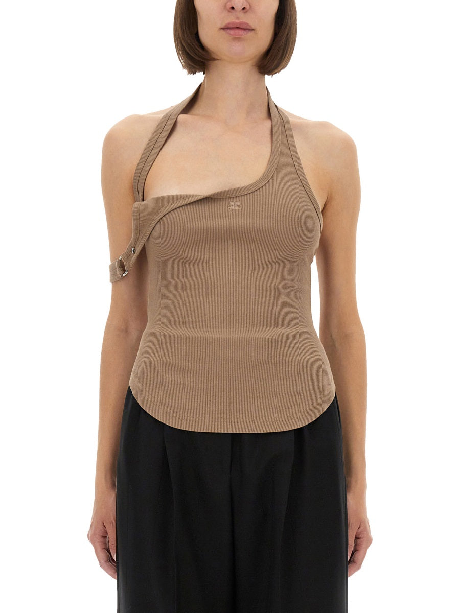Courrèges Tops - Beige | Wanan Luxury