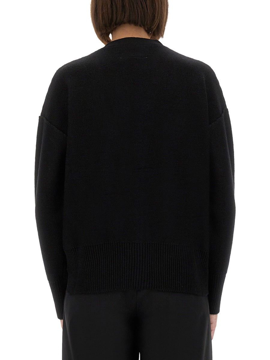 MM6 Maison Margiela Sweaters - Black | Wanan Luxury