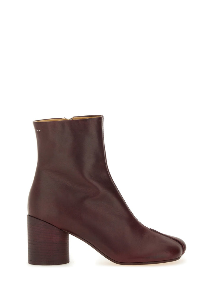 MM6 Maison Margiela Boots - Burgundy | Wanan Luxury