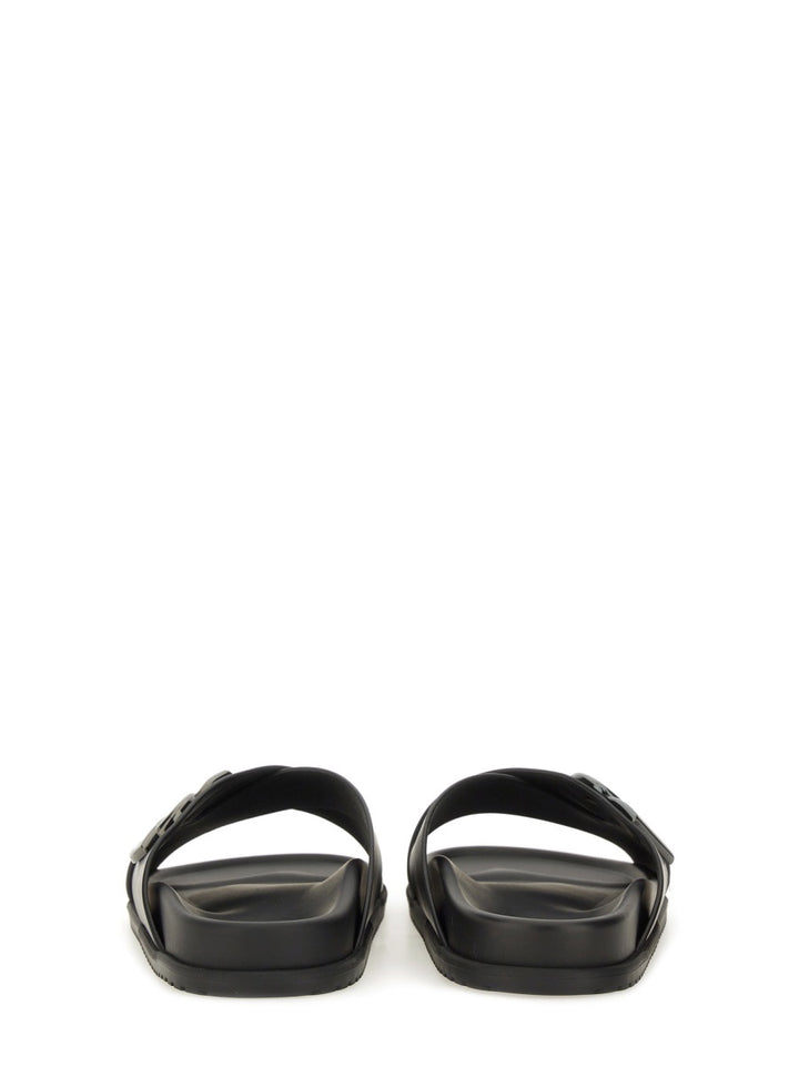 Dolce & Gabbana Sandals - Black | Wanan Luxury