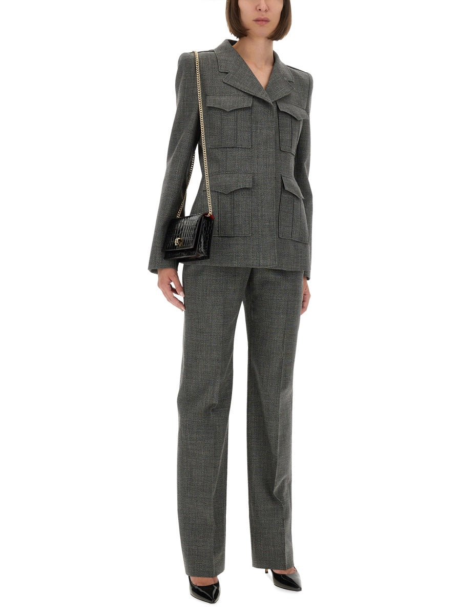 Alexander McQueen Pants - Grey | Wanan Luxury