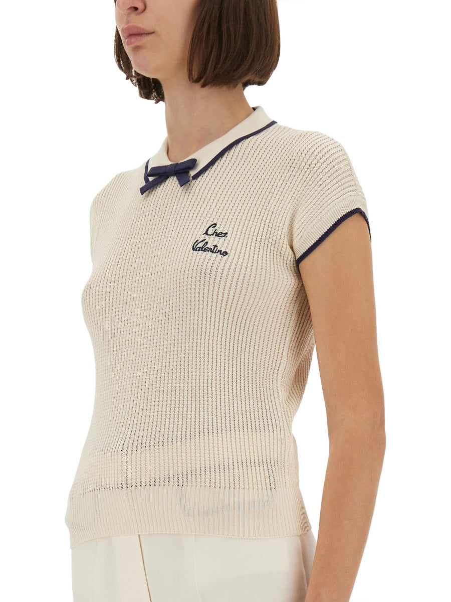 Valentino Garavani Tops - White | Wanan Luxury