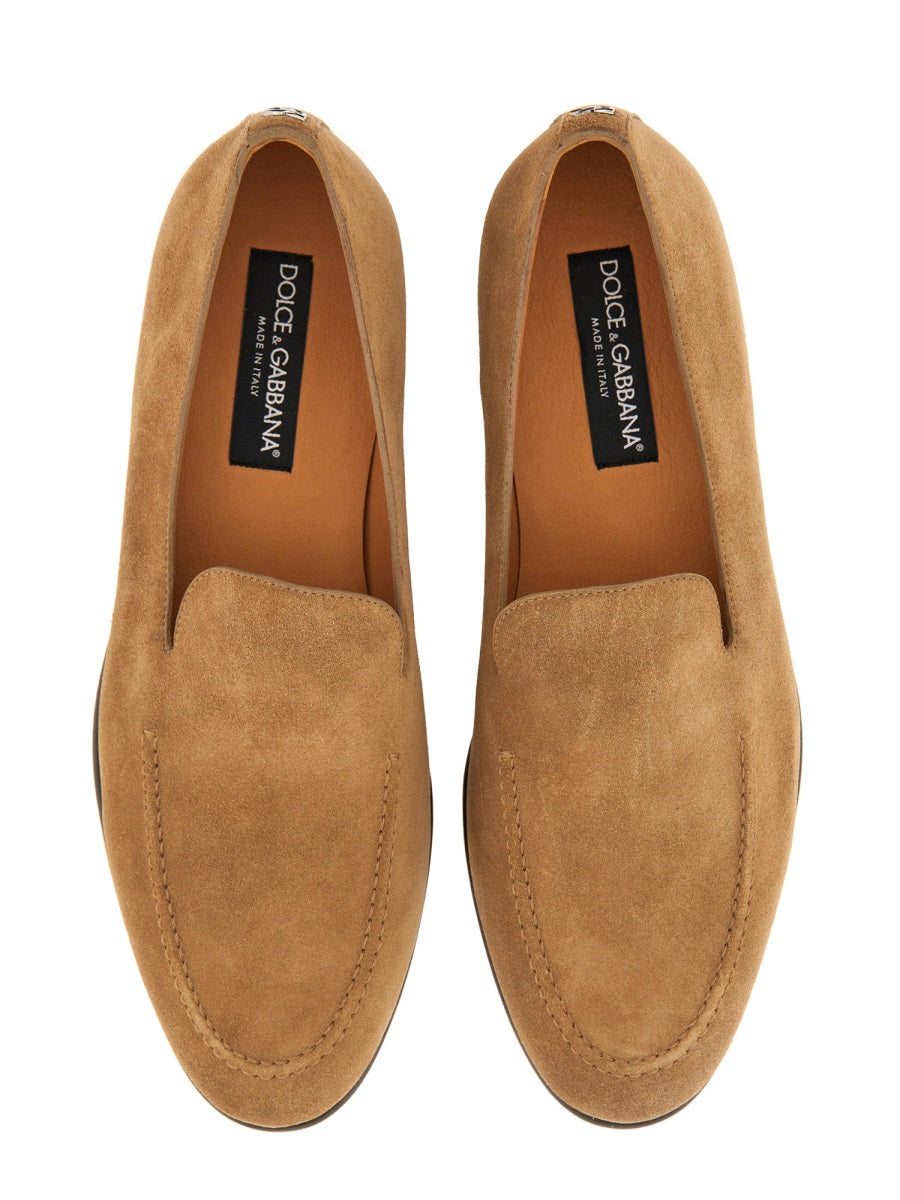 Dolce & Gabbana Loafers - Beige | Wanan Luxury