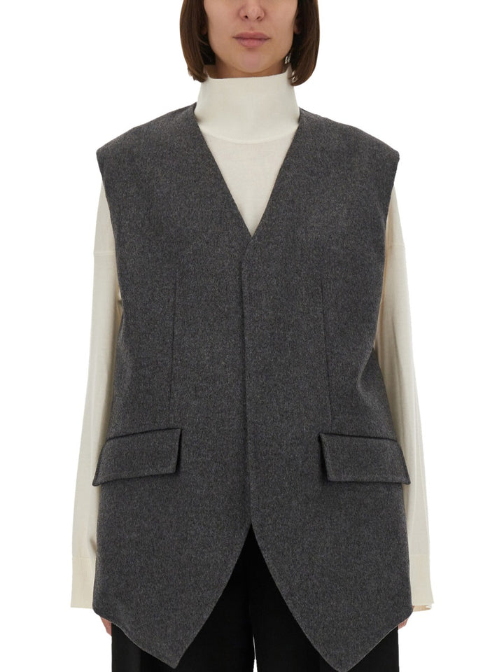 Bottega Veneta Gilet - Grey | Wanan Luxury