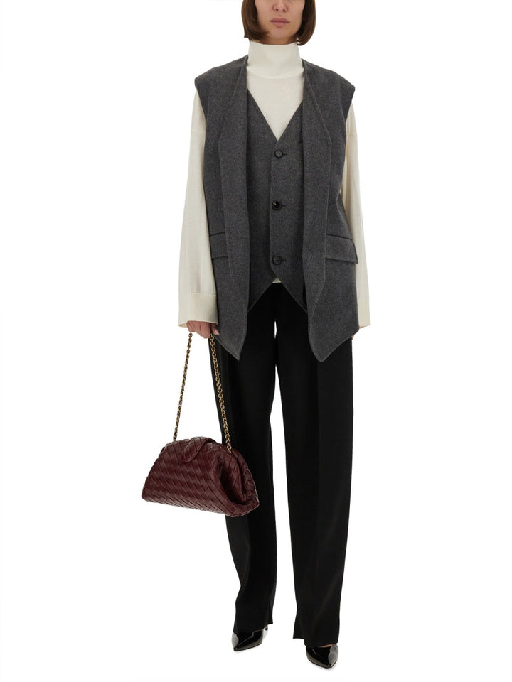 Bottega Veneta Gilet - Grey | Wanan Luxury