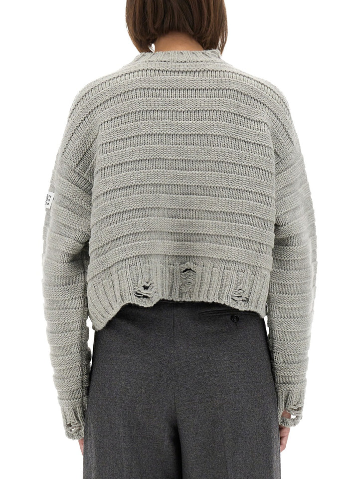 MM6 Maison Margiela Sweaters - Grey | Wanan Luxury