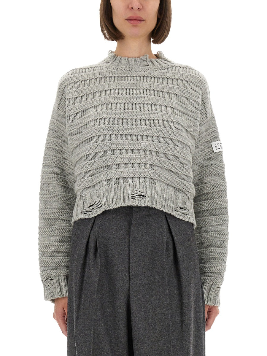 MM6 Maison Margiela Sweaters - Grey | Wanan Luxury