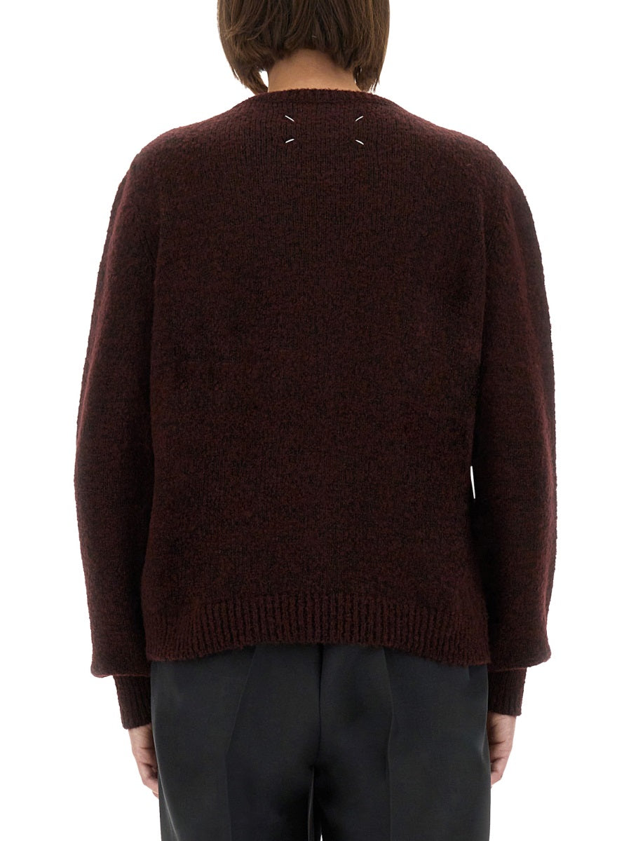 Maison Margiela Sweaters - Burgundy | Wanan Luxury