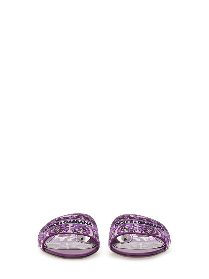 Dolce & Gabbana Sandals - Purple | Wanan Luxury