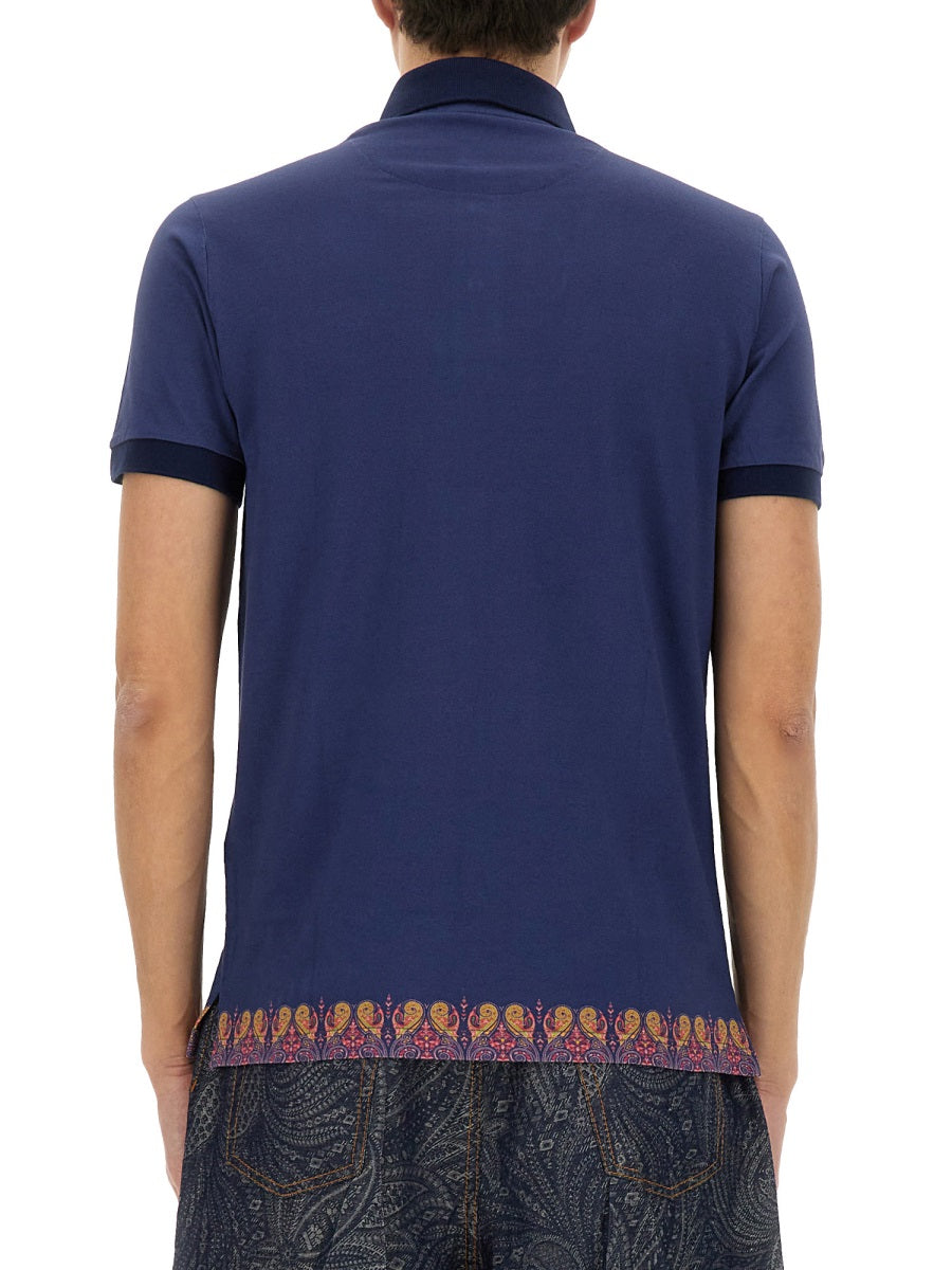 Etro Polo - Blue | Wanan Luxury