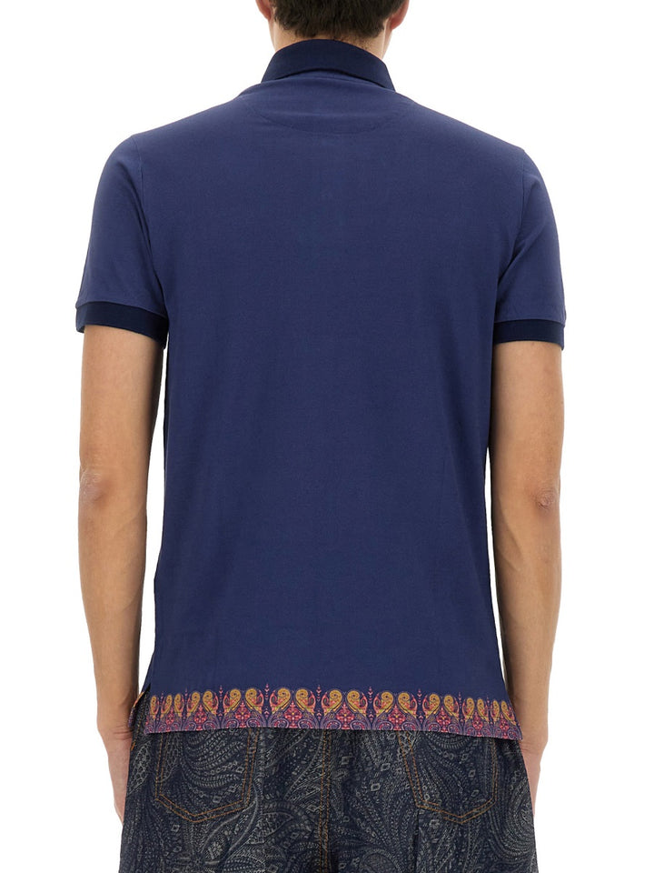 Etro Polo - Blue | Wanan Luxury