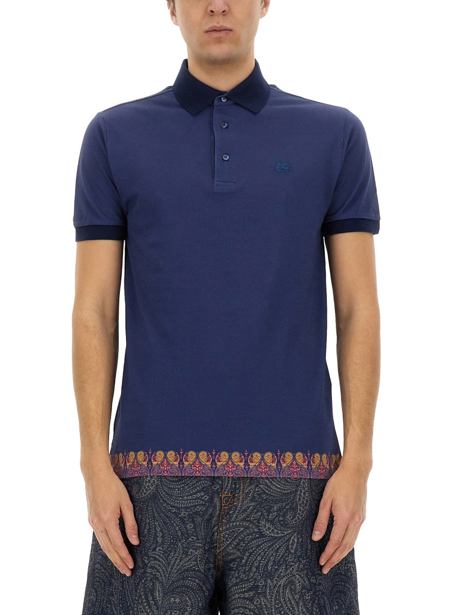 Etro Polo - Blue | Wanan Luxury