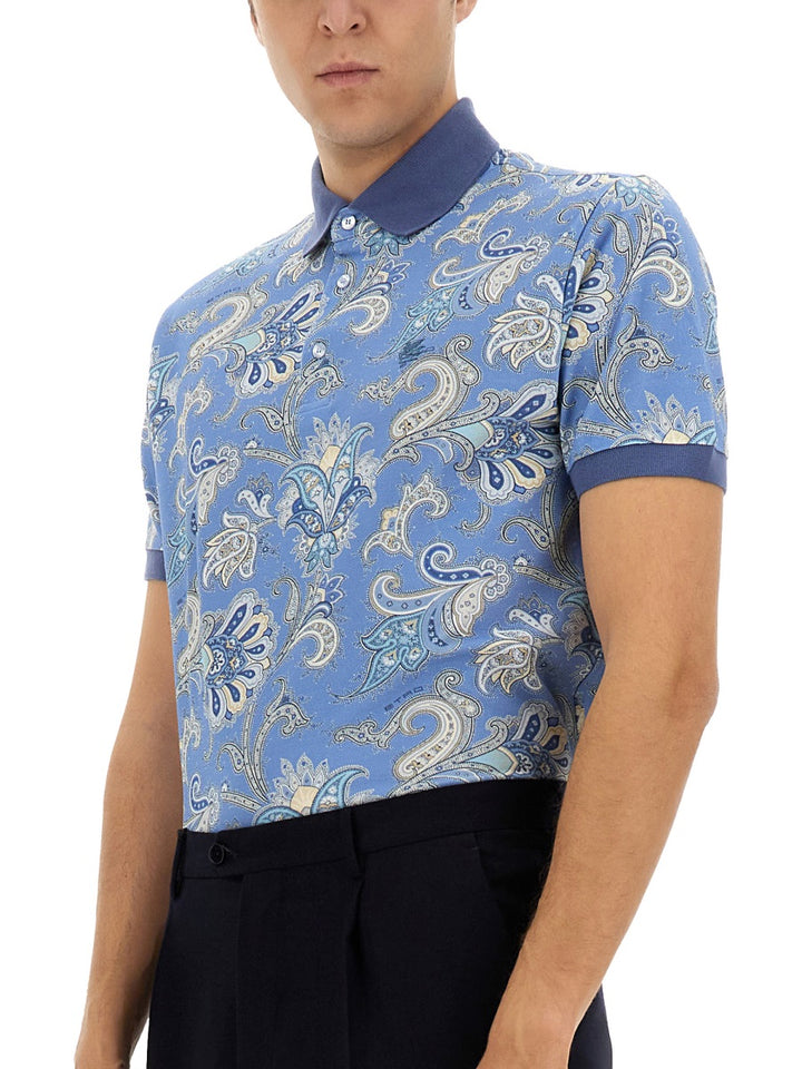 Etro Polo - Light Blue | Wanan Luxury