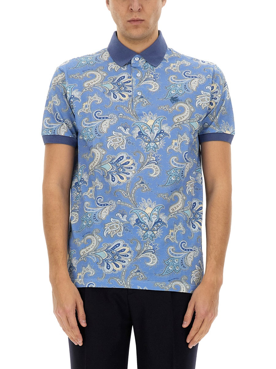 Etro Polo - Light Blue | Wanan Luxury