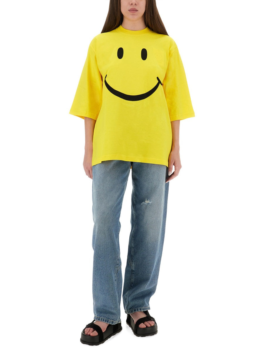 Moschino T shirts - Yellow | Wanan Luxury