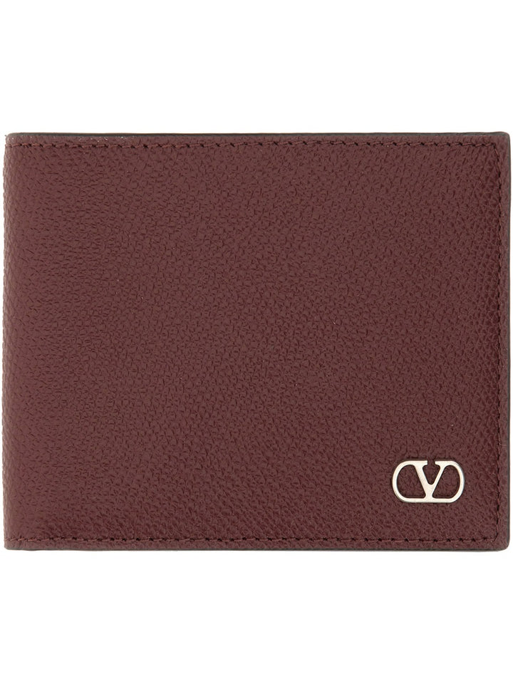 Valentino Garavani Wallets & Pures - Burgundy | Wanan Luxury