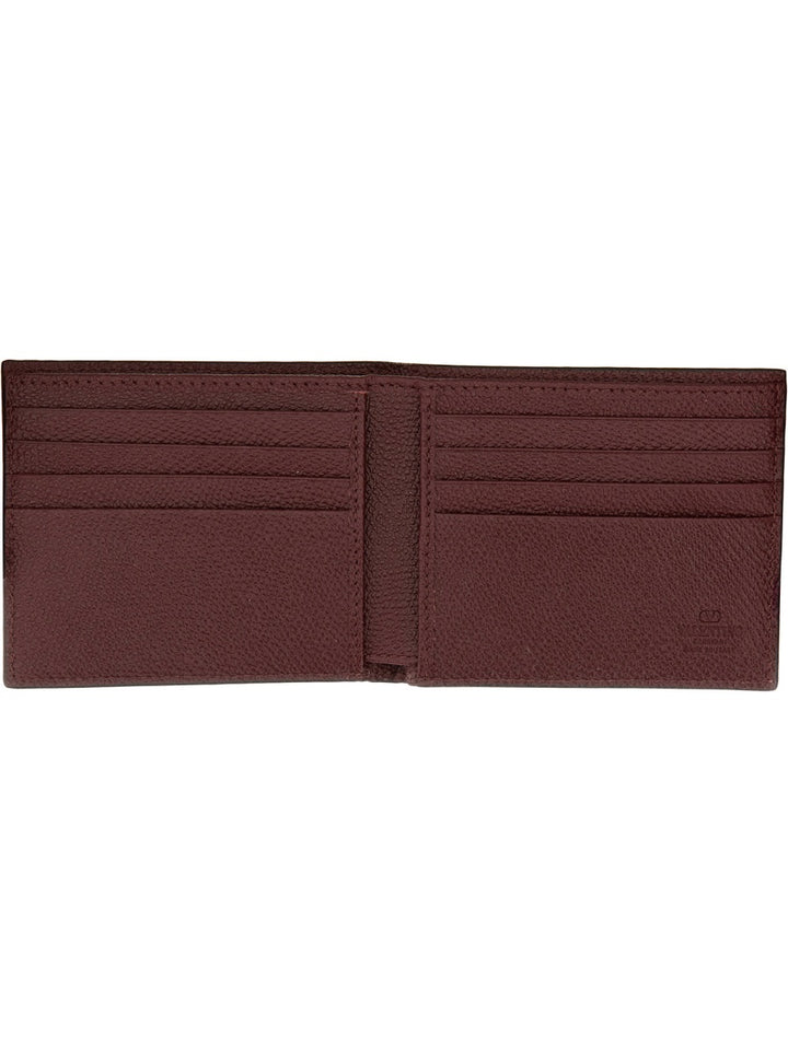 Valentino Garavani Wallets & Pures - Burgundy | Wanan Luxury