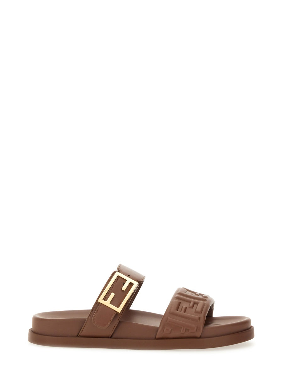 Fendi Sandals - Brown | Wanan Luxury
