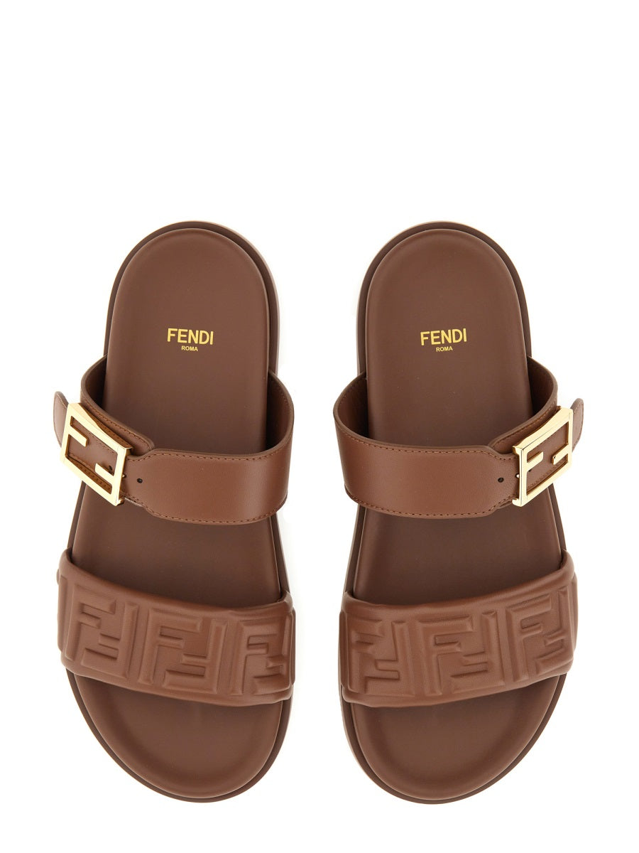 Fendi Sandals - Brown | Wanan Luxury