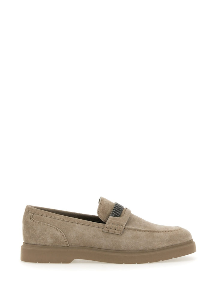 Brunello Cucinelli Loafers - Beige | Wanan Luxury