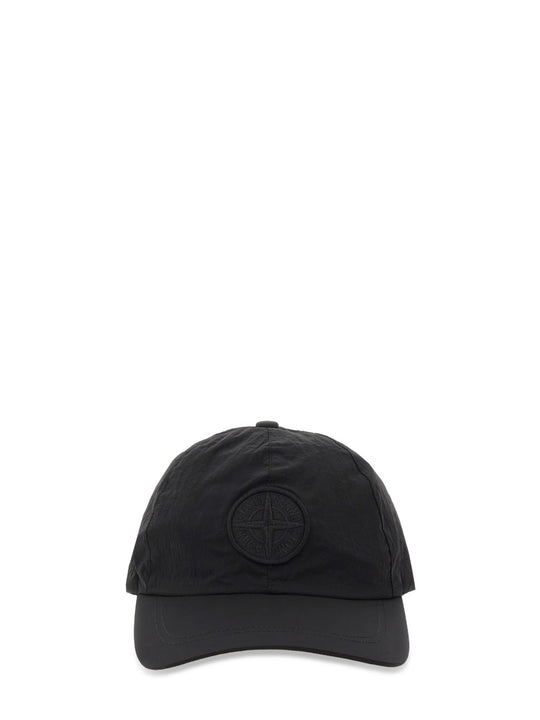 Nylon Baseball Hat With Logo