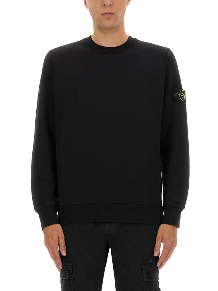 Stone Island Sweatshirts - Black | Wanan Luxury
