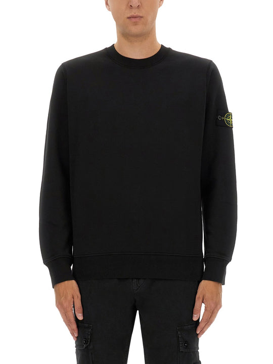 Regular Fit Sweatshirt In Organic Cotton
