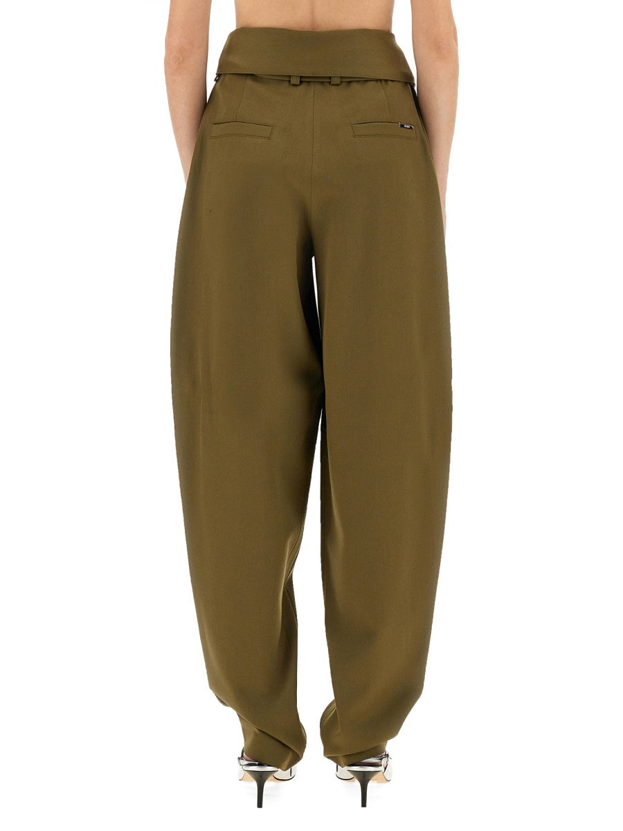 The Attico Pants - Green | Wanan Luxury