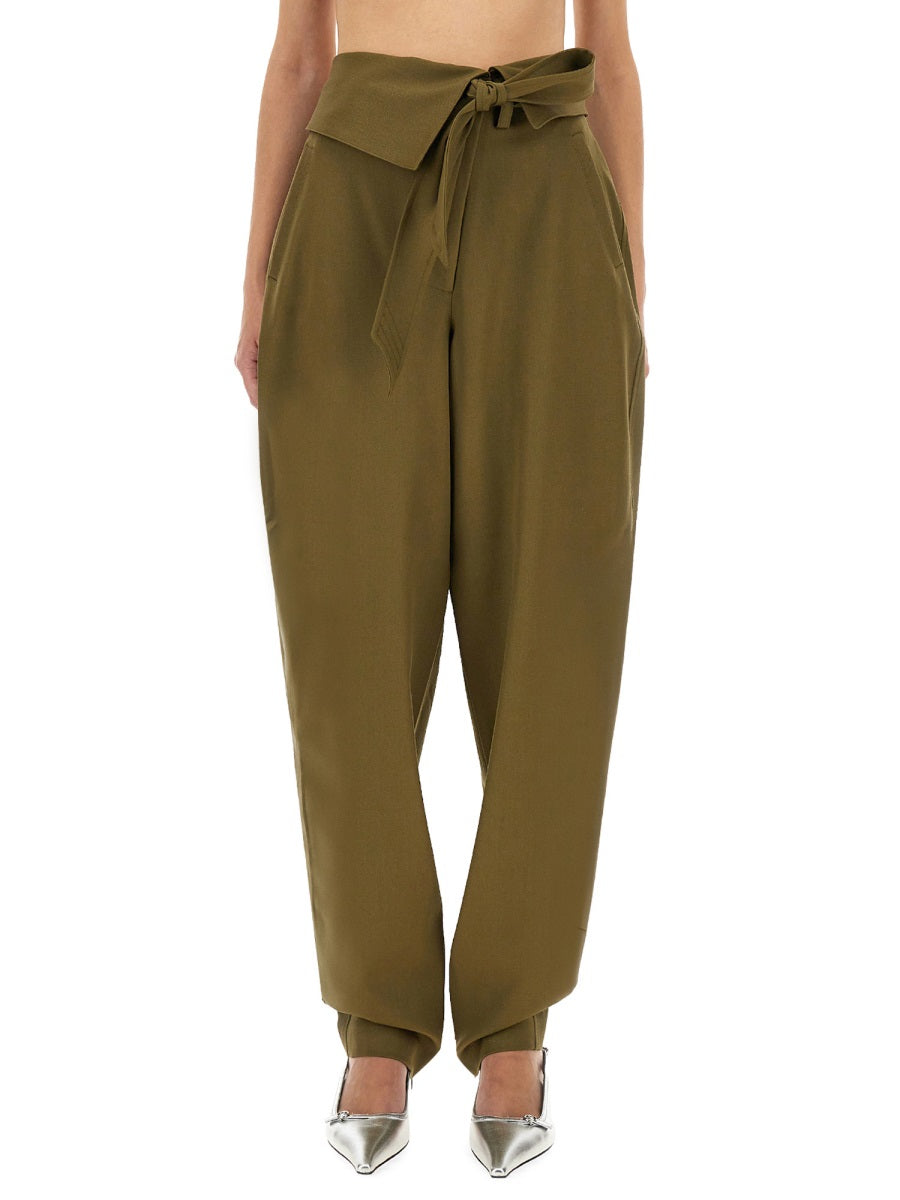 The Attico Pants - Green | Wanan Luxury