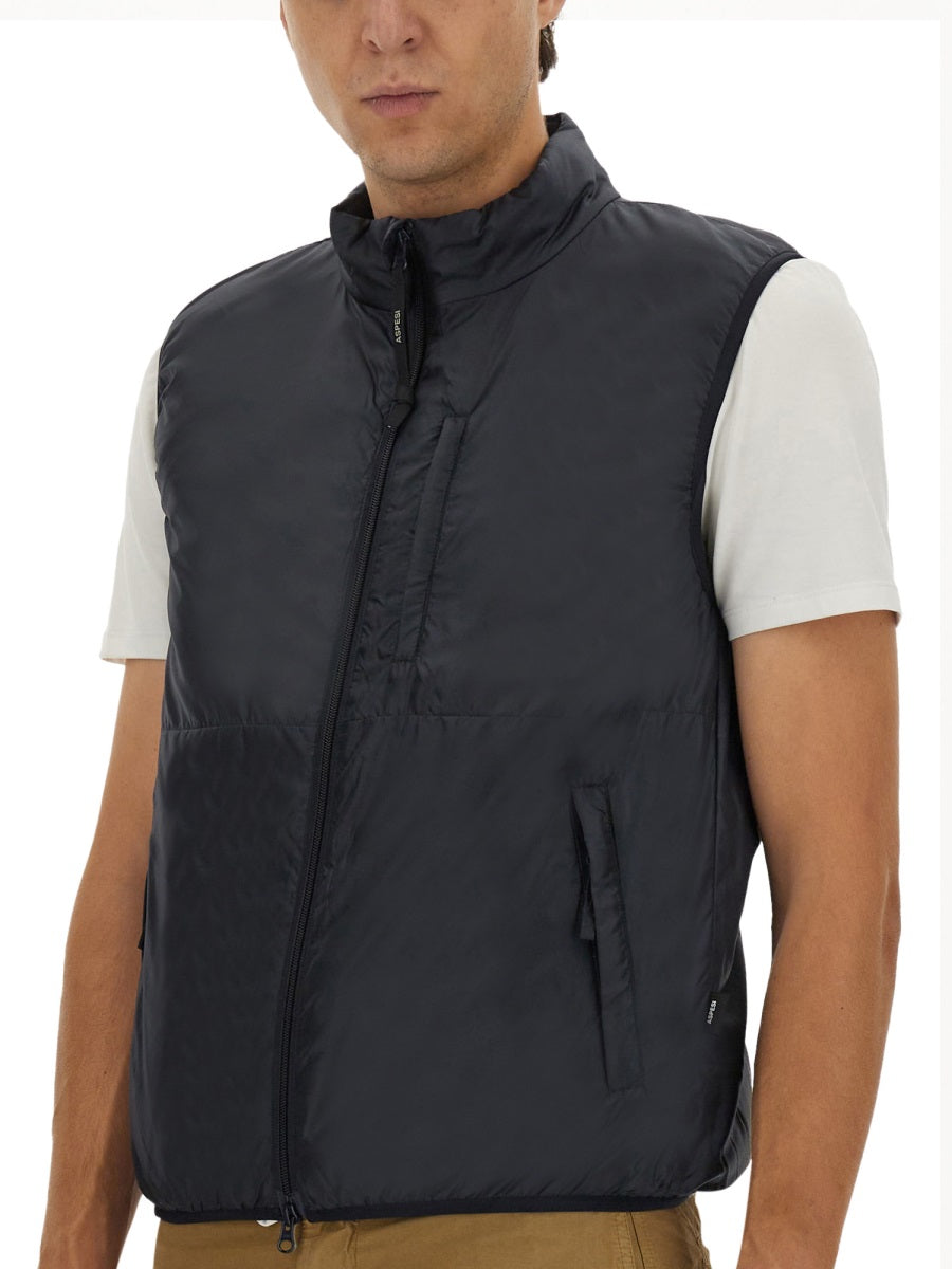 Aspesi Gilet - Blue | Wanan Luxury