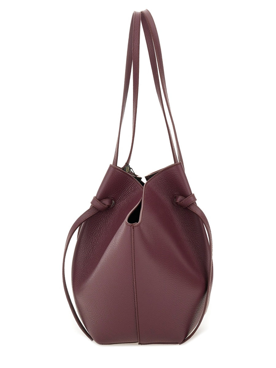 Yuzefi Shoulder Bags - Burgundy | Wanan Luxury