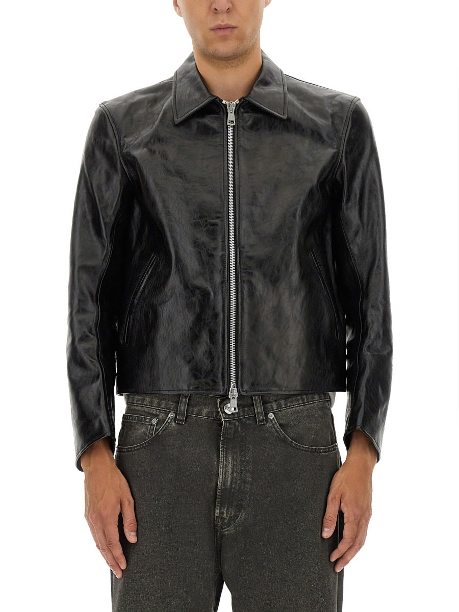 Our Legacy Leather Jackets - Black | Wanan Luxury