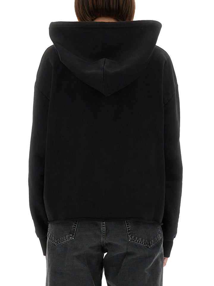 MM6 Maison Margiela Sweatshirts - Black | Wanan Luxury