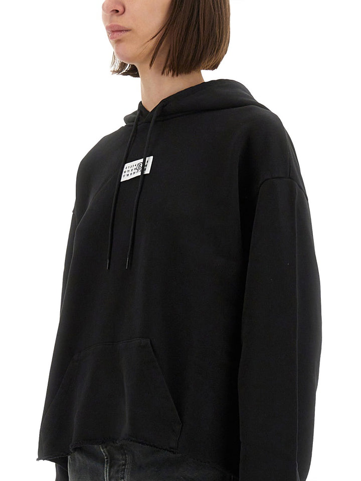 MM6 Maison Margiela Sweatshirts - Black | Wanan Luxury