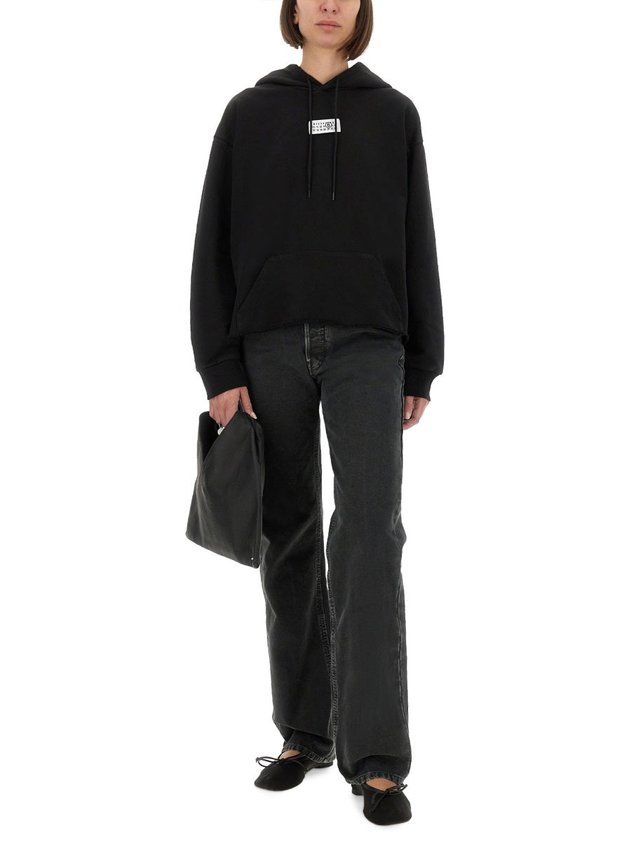 MM6 Maison Margiela Sweatshirts - Black | Wanan Luxury