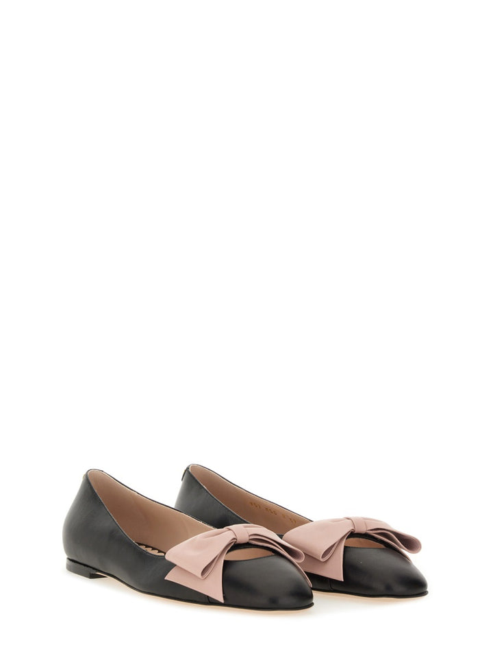 Valentino Garavani Flat Shoes - Black | Wanan Luxury
