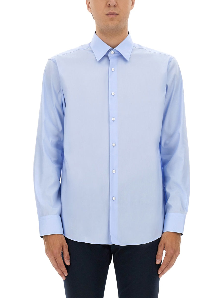 Boss Shirts - White, Light Blue | Wanan Luxury