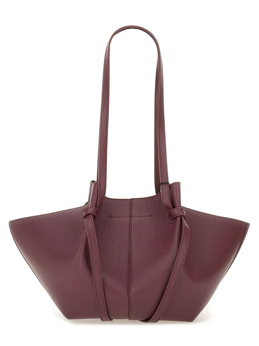Yuzefi Shoulder Bags - Burgundy | Wanan Luxury
