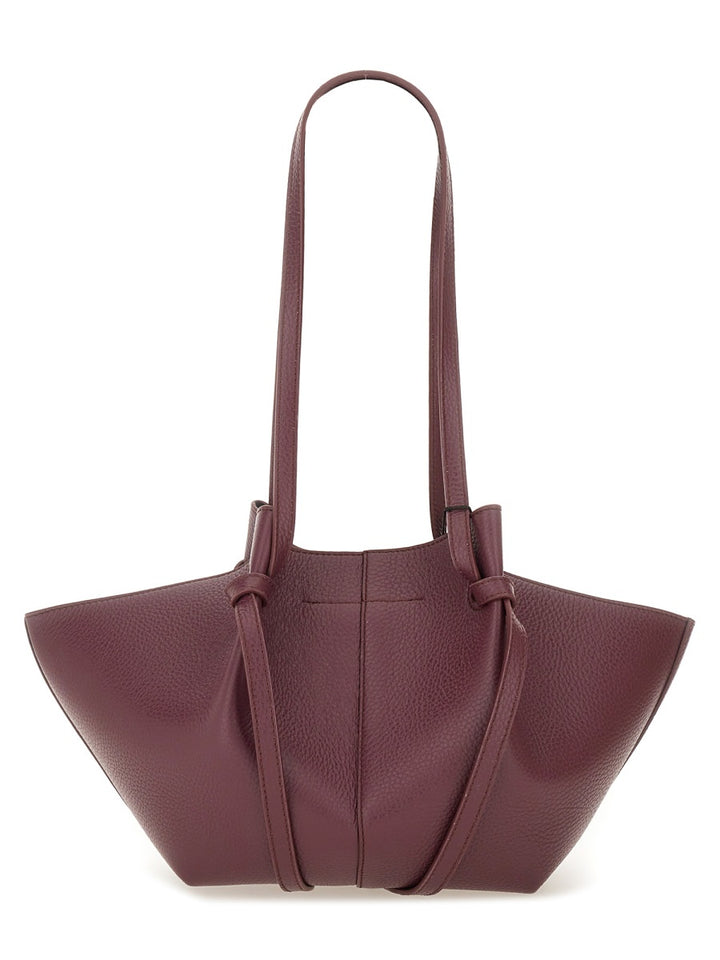 Yuzefi Shoulder Bags - Burgundy | Wanan Luxury
