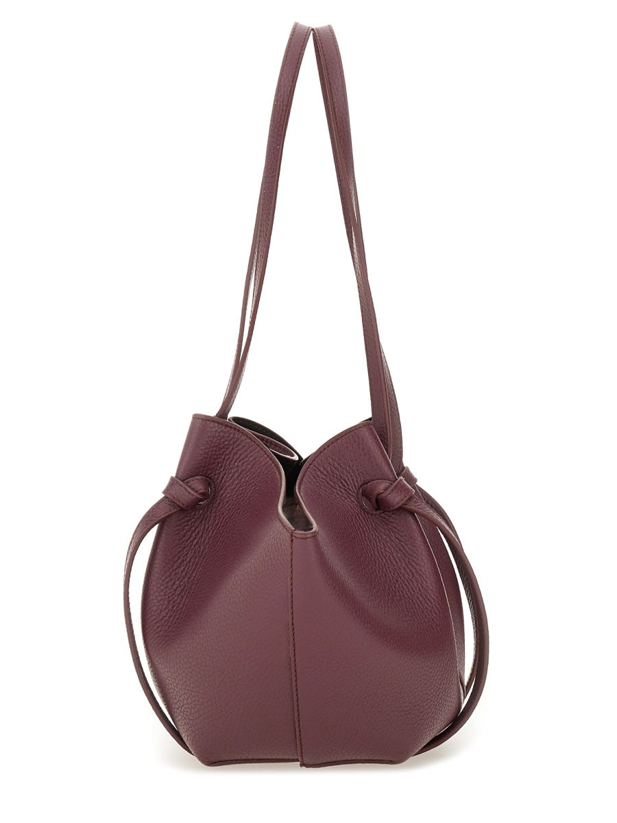 Yuzefi Shoulder Bags - Burgundy | Wanan Luxury