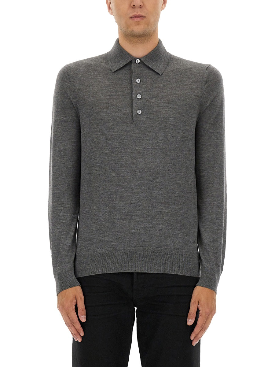 Tom Ford Polo - Grey | Wanan Luxury