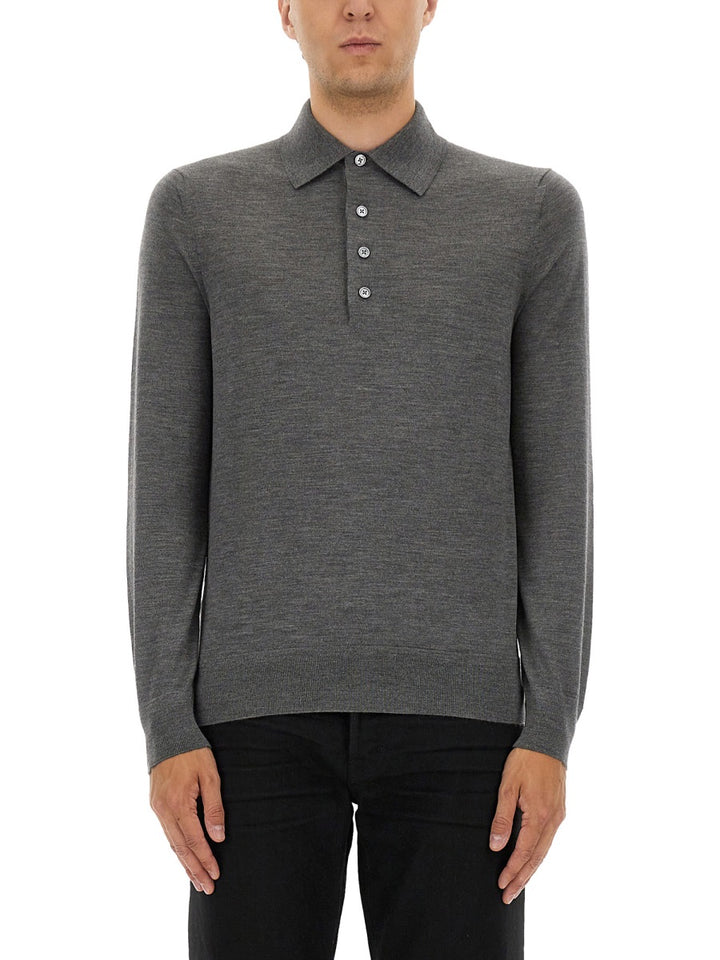 Tom Ford Polo - Grey | Wanan Luxury