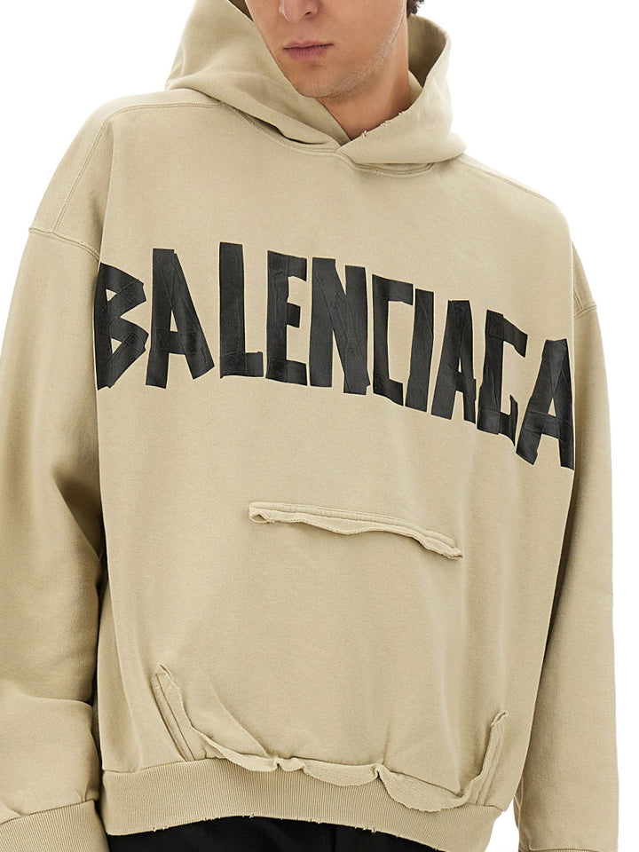 Balenciaga Sweatshirts - Beige | Wanan Luxury