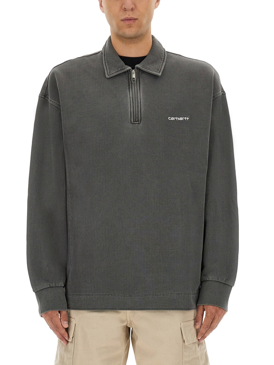 Carhartt Wip Polo - Grey | Wanan Luxury