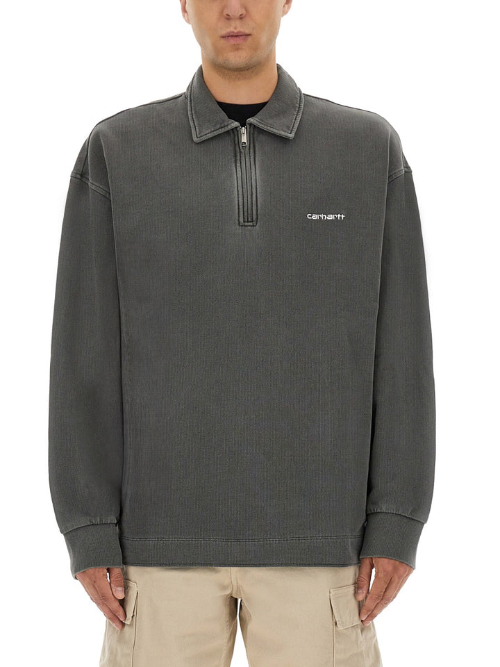 Carhartt Wip Polo - Grey | Wanan Luxury