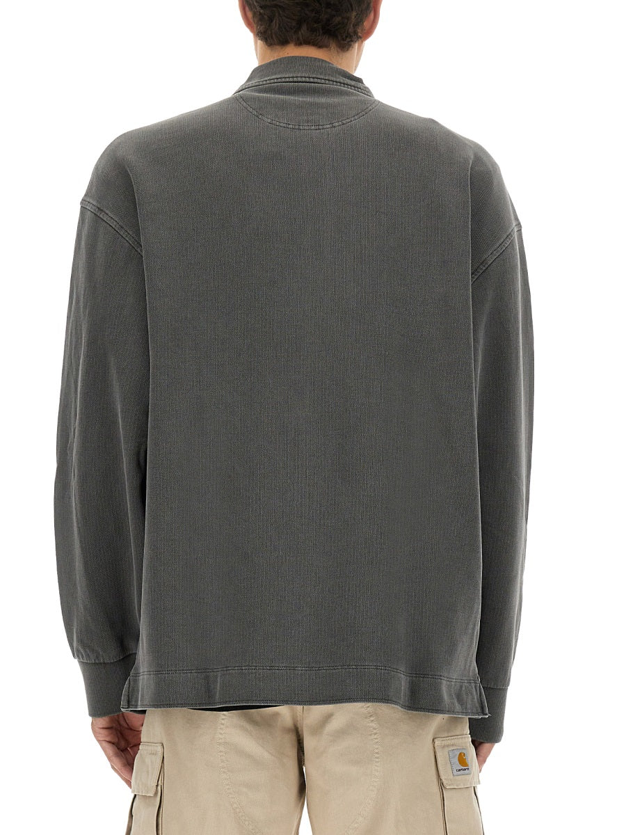 Carhartt Wip Polo - Grey | Wanan Luxury