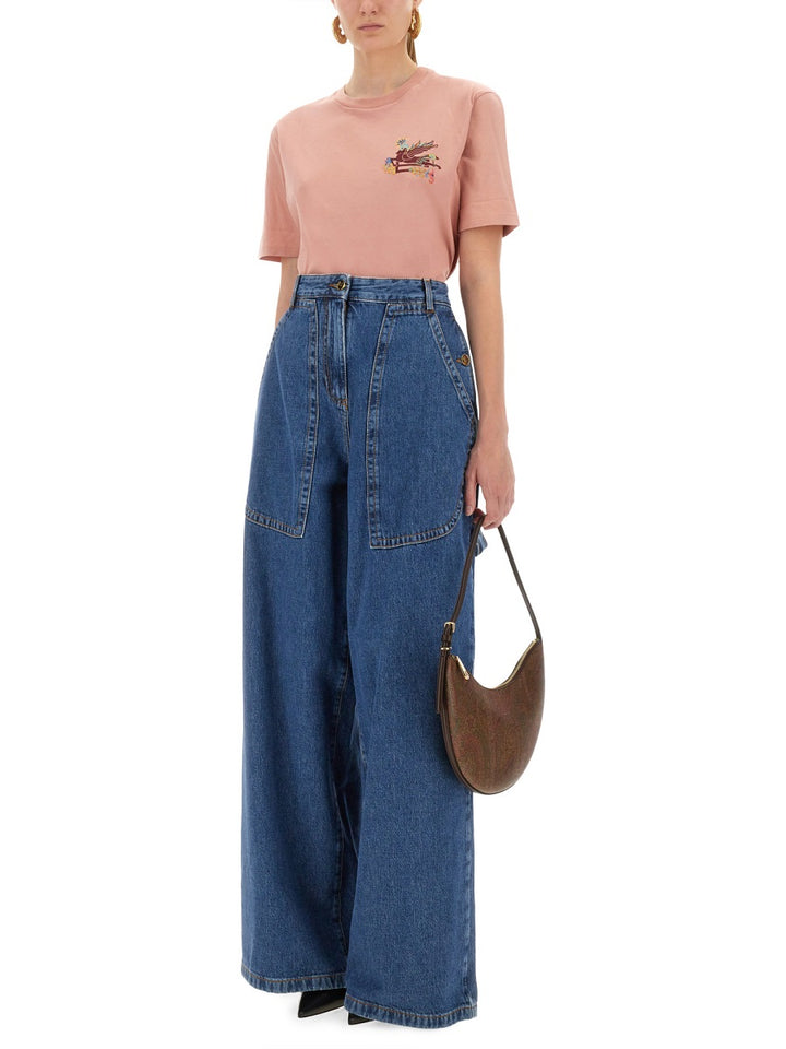 Etro T shirts - Pink | Wanan Luxury