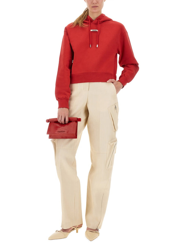 Jacquemus Sweatshirts - Red | Wanan Luxury