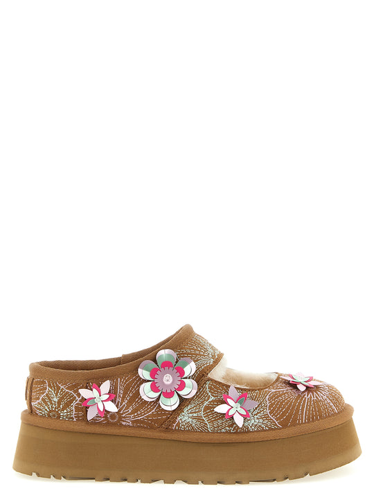 Bea Mary Jane Meadow Flat Shoes Multicolor